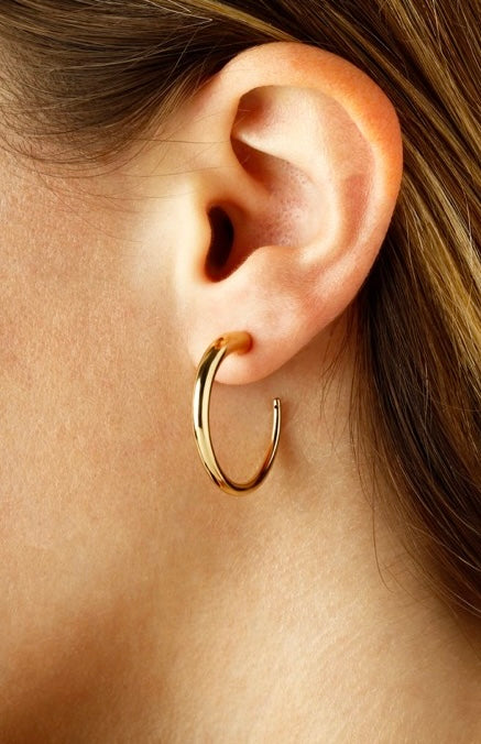 Lola Gold Hoop Earrings
