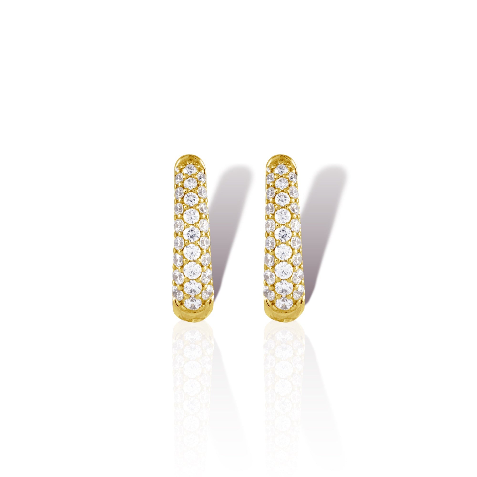 Maia Gold Hoop Earrings