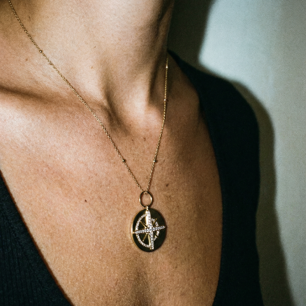 North Star Diamond Necklace