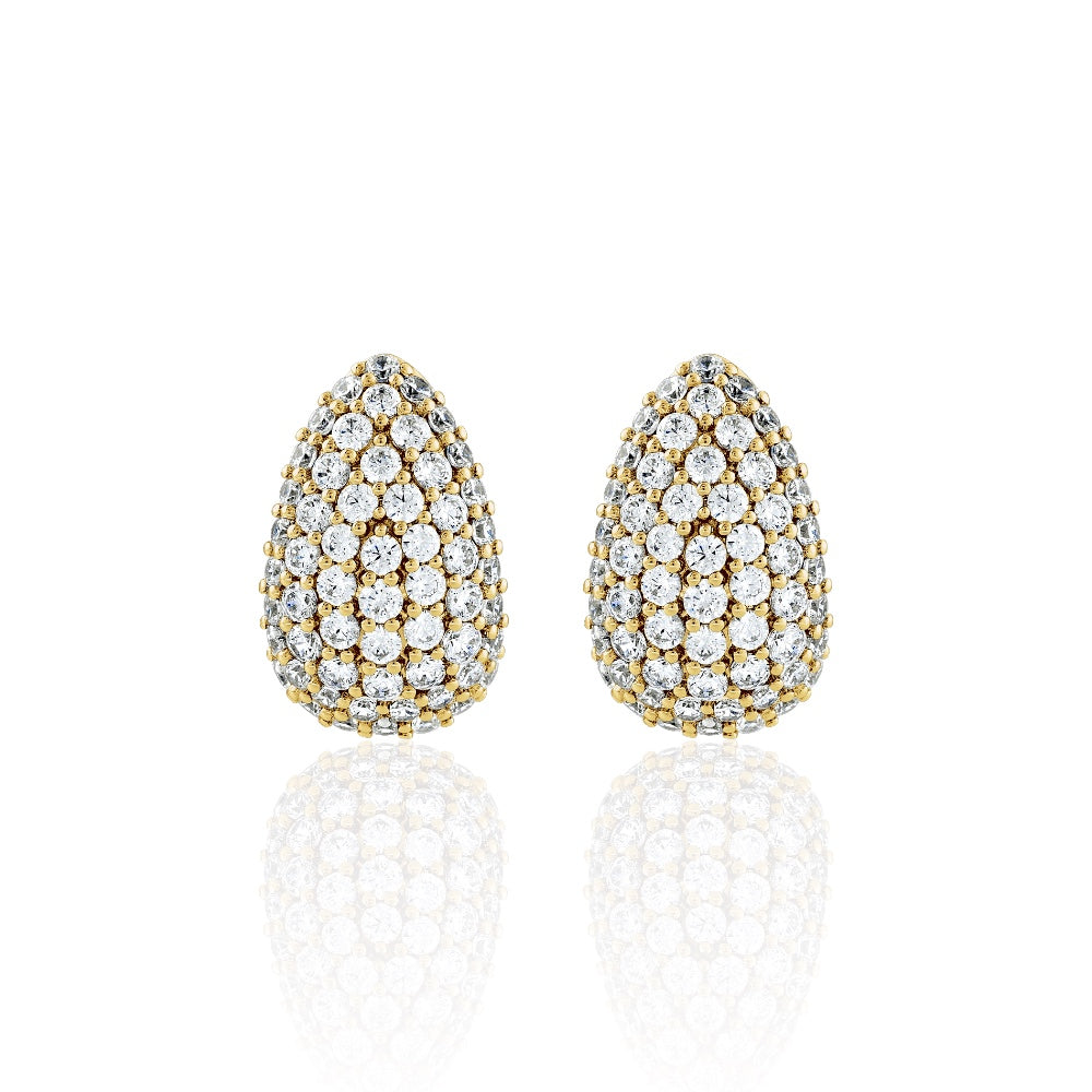 Diamond Teardrop Earrings