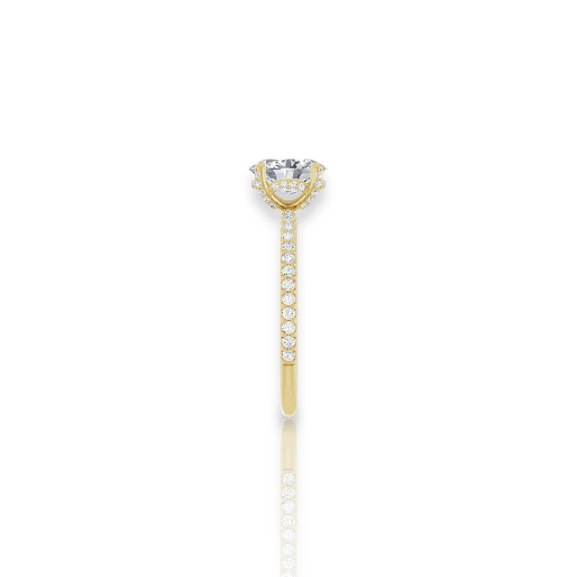 Oval Diamond Engagement Ring | 3 Carat
