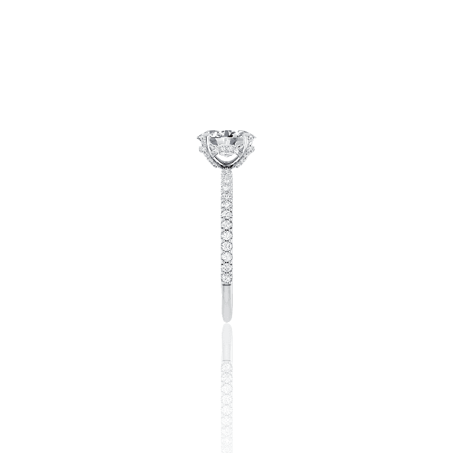 Oval Diamond Engagement Ring | 3 Carat