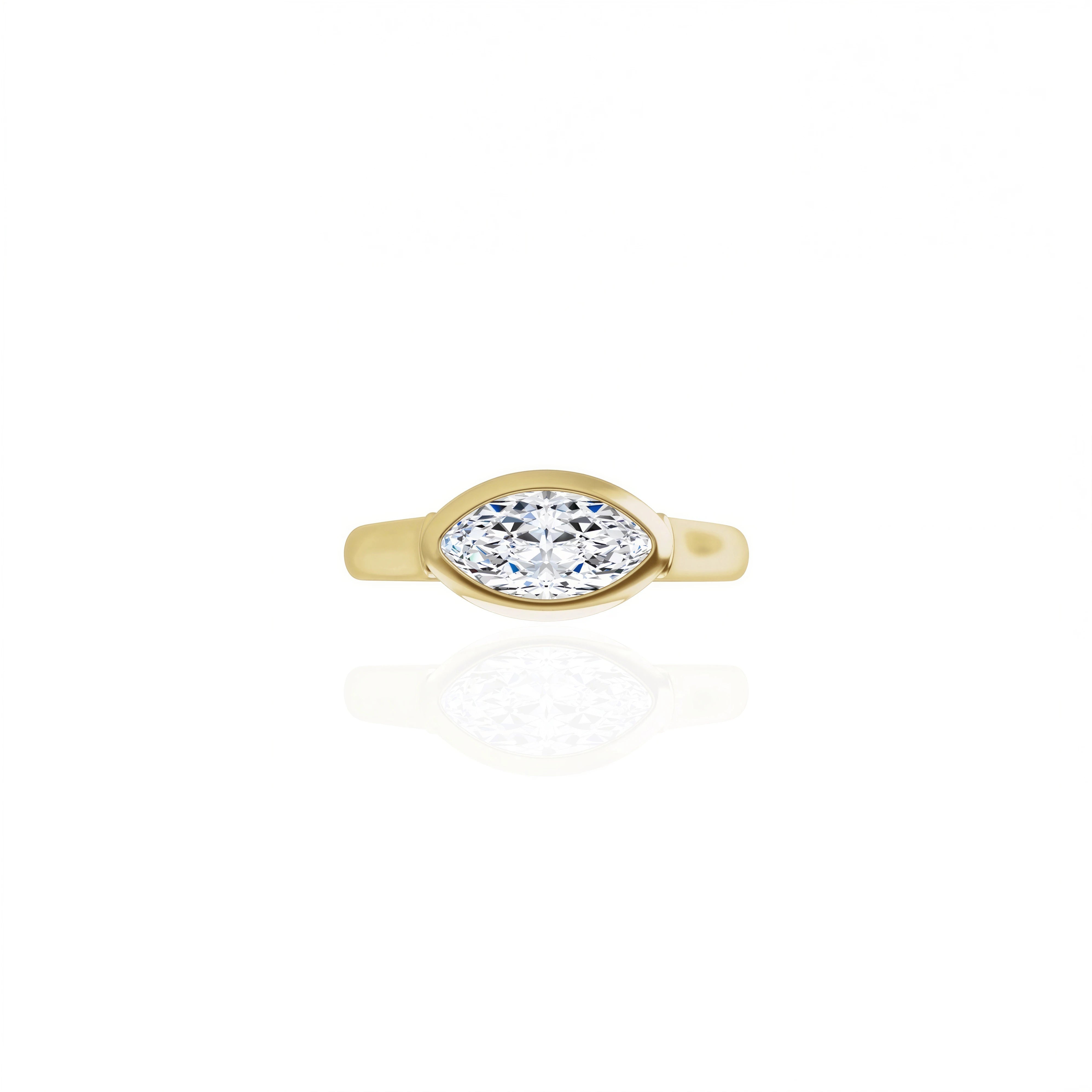 Petite Marquise Pinky Ring