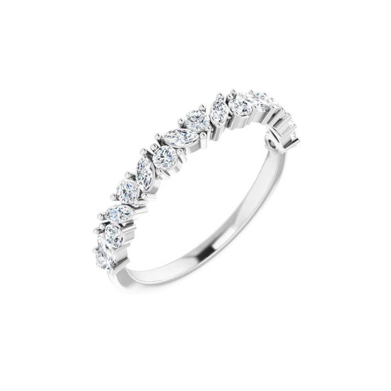 14k Diamond Olivia Ring - YAREMA JEWELRY