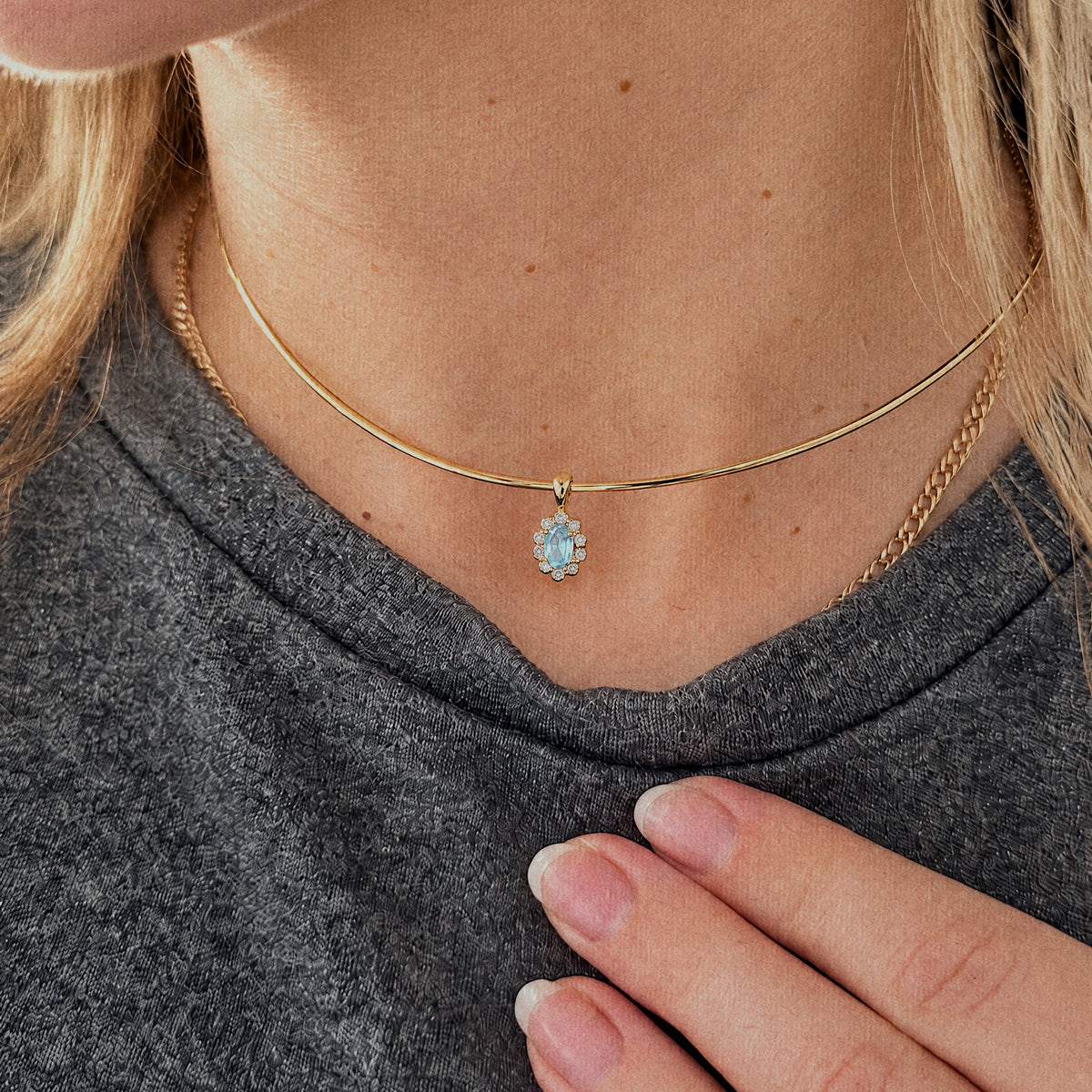 Passage Aquamarine Pendant