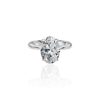 Brooks Oval Diamond Engagement Ring