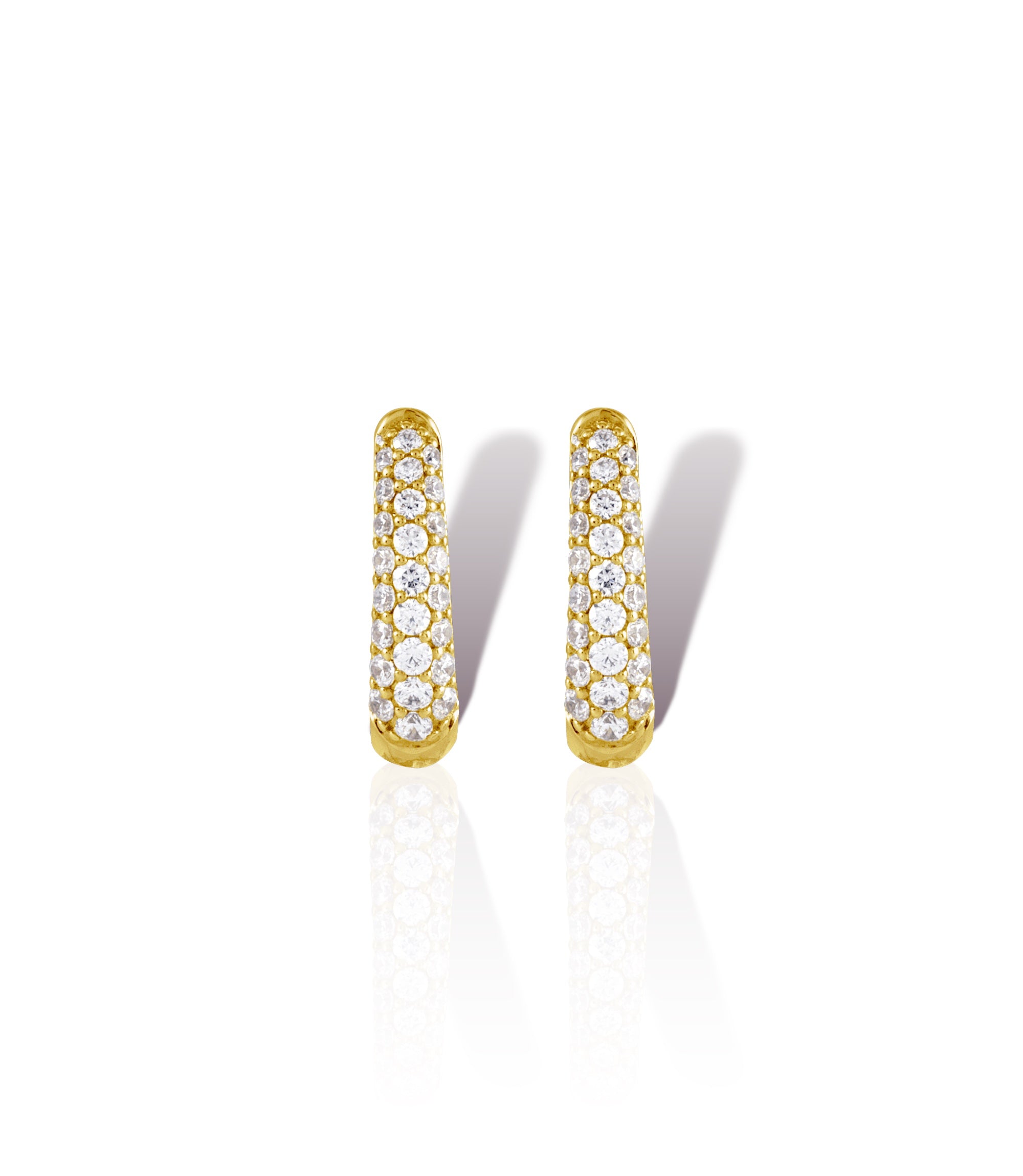 Maia Gold Hoop Earrings