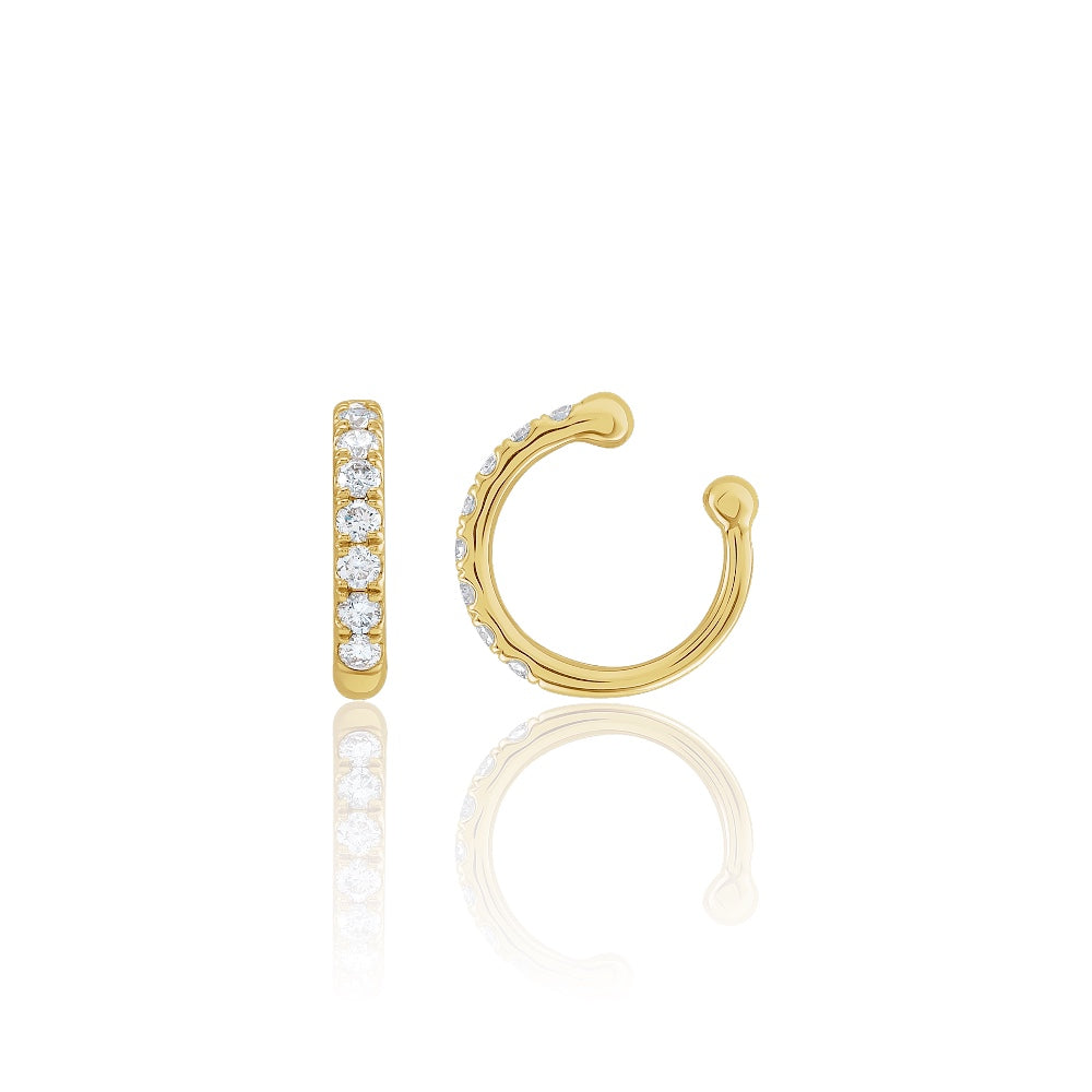 The Beacon Diamond Ear Cuff