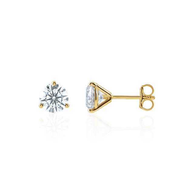Classic Diamond Stud Earrings