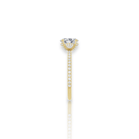 Oval Diamond Engagement Ring