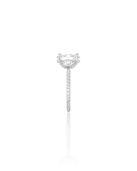 Pear Shaped Diamond Engagement Ring