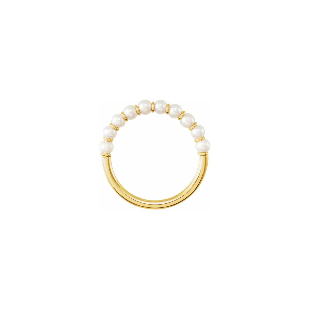 Perla 14k Gold Ring