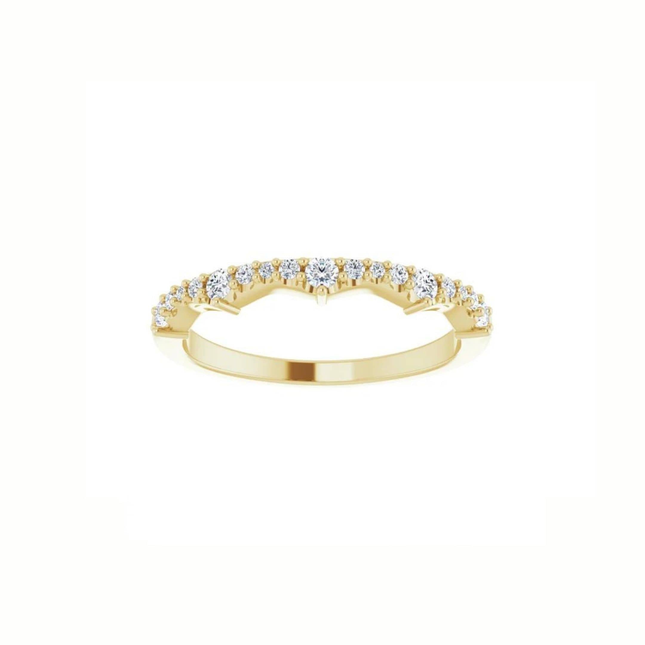 14k Diamond Zoeya Ring - YAREMA JEWELRY