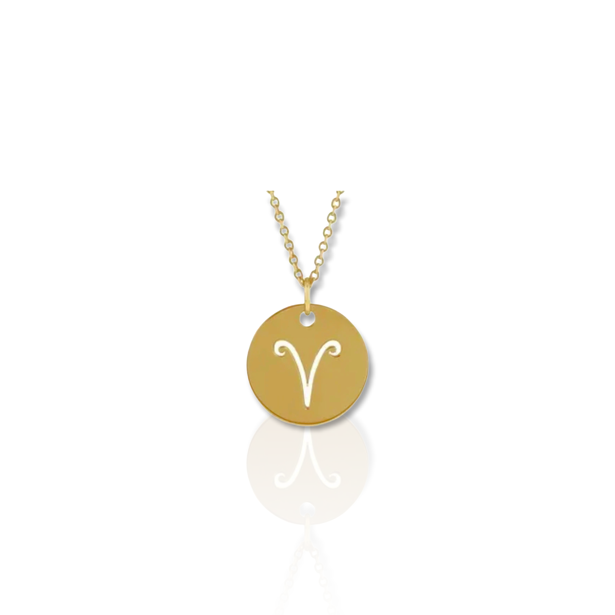 gold zodiac necklace