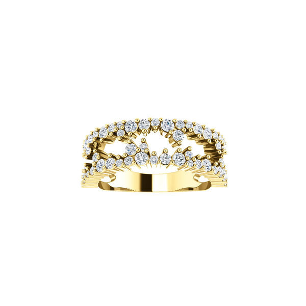 14k Gigi Diamond Ring - YAREMA JEWELRY