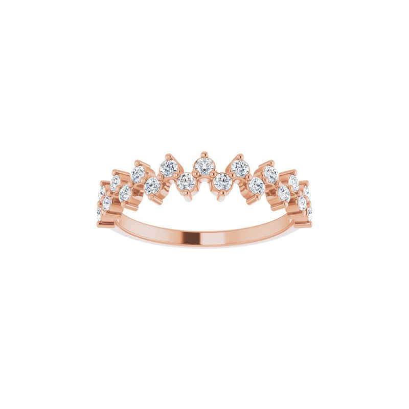 14k Gold Iclyn Diamond Ring - YAREMA JEWELRY