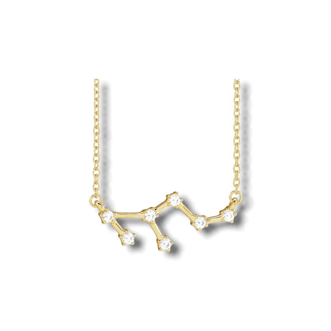 Zodiac Constellation Necklace - YAREMA JEWELRY