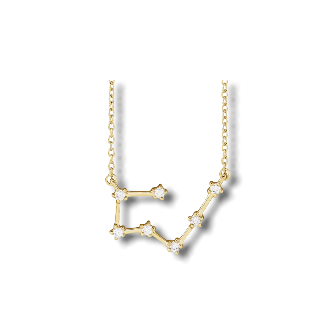 Zodiac Constellation Necklace - YAREMA JEWELRY