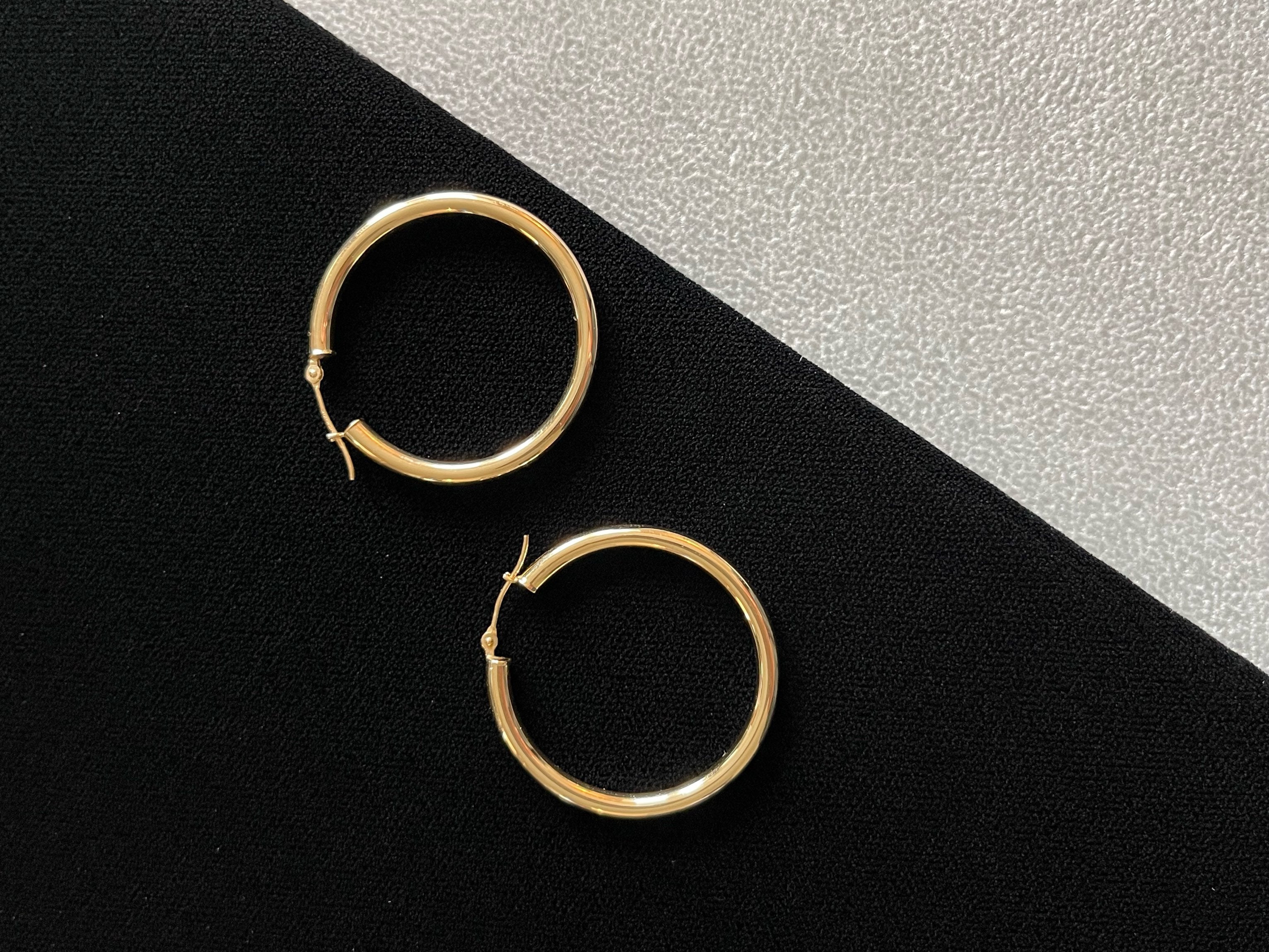 Gold Hoop Earrings