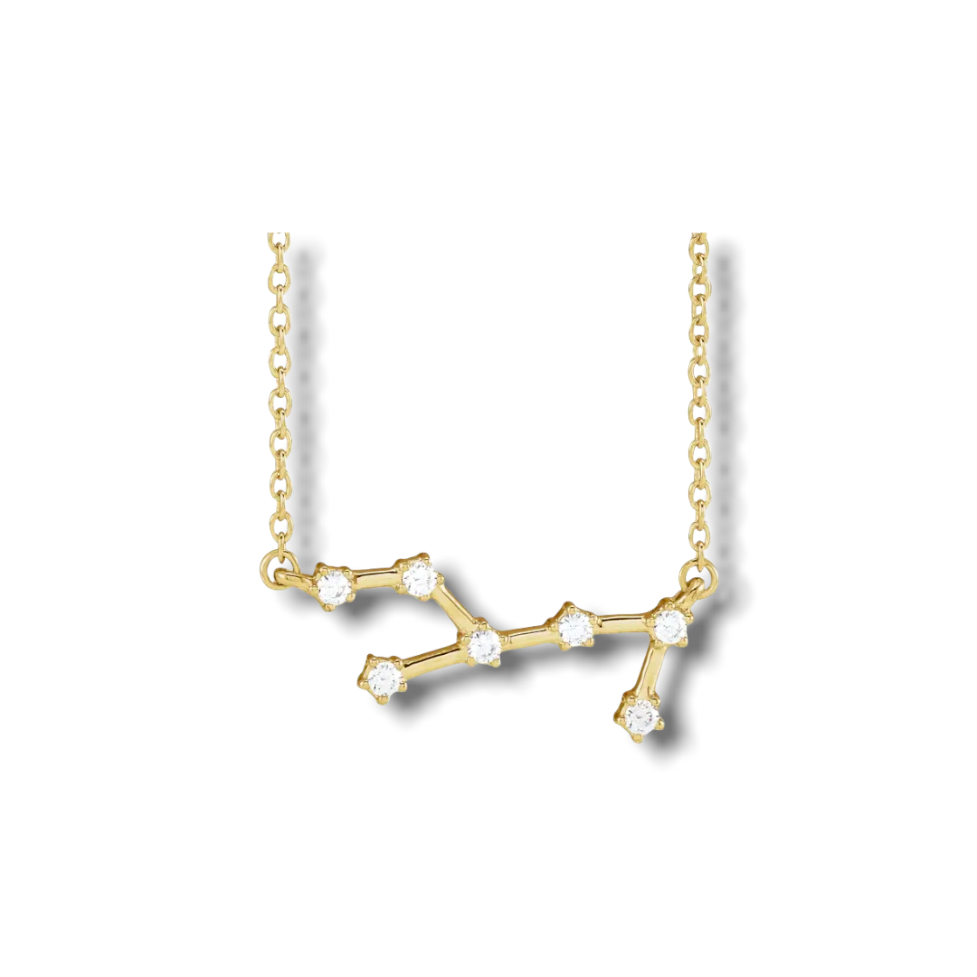 Zodiac Constellation Necklace - YAREMA JEWELRY