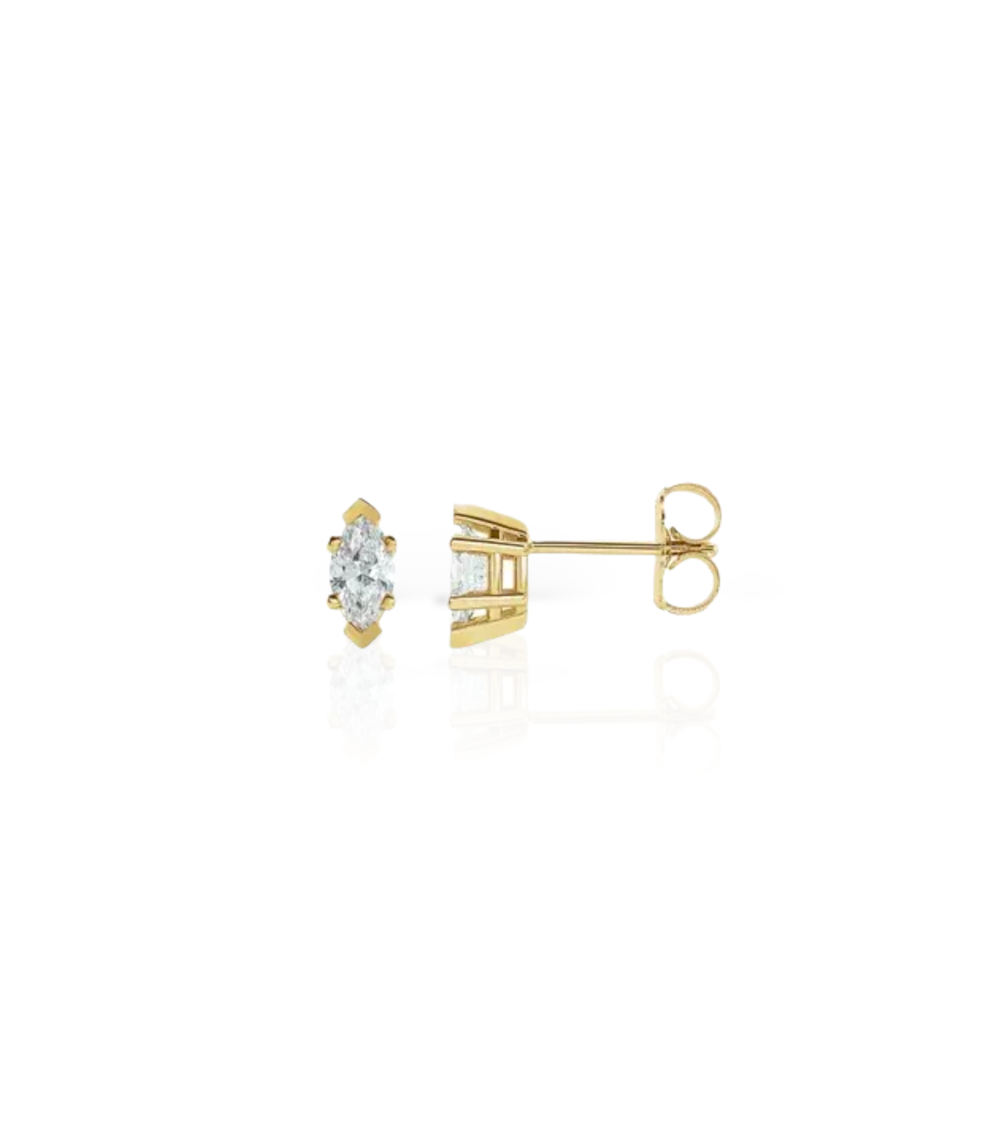 Marquise Diamond Studs