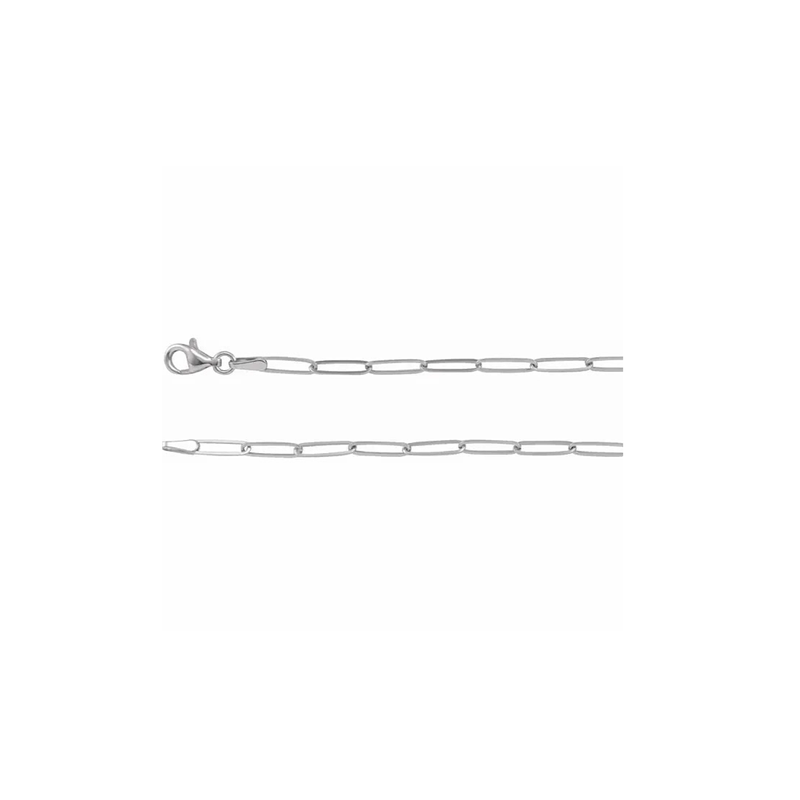 14k Flat Link Chain Bracelet - YAREMA JEWELRY