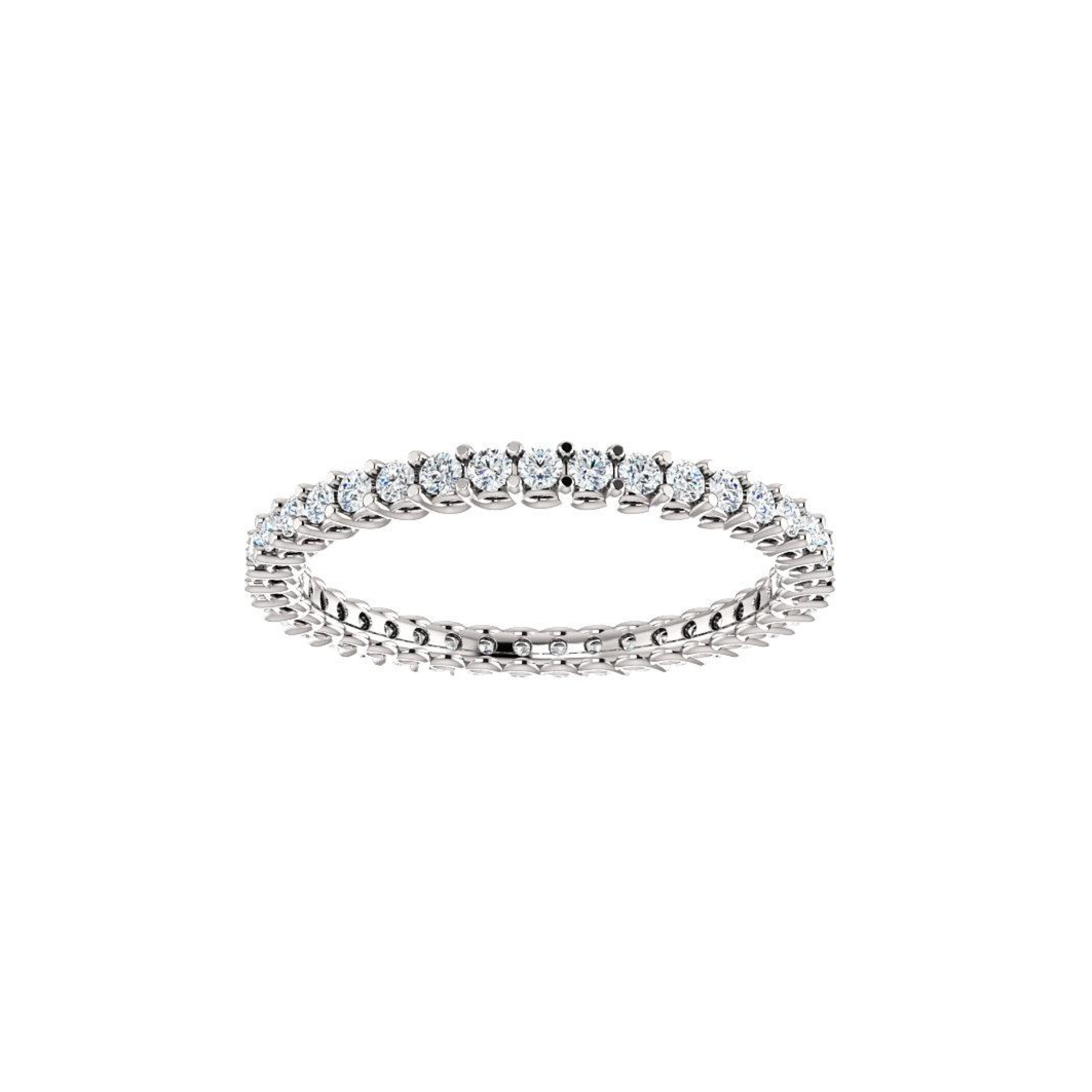 Gold Diamond Eternity Ring - YAREMA JEWELRY