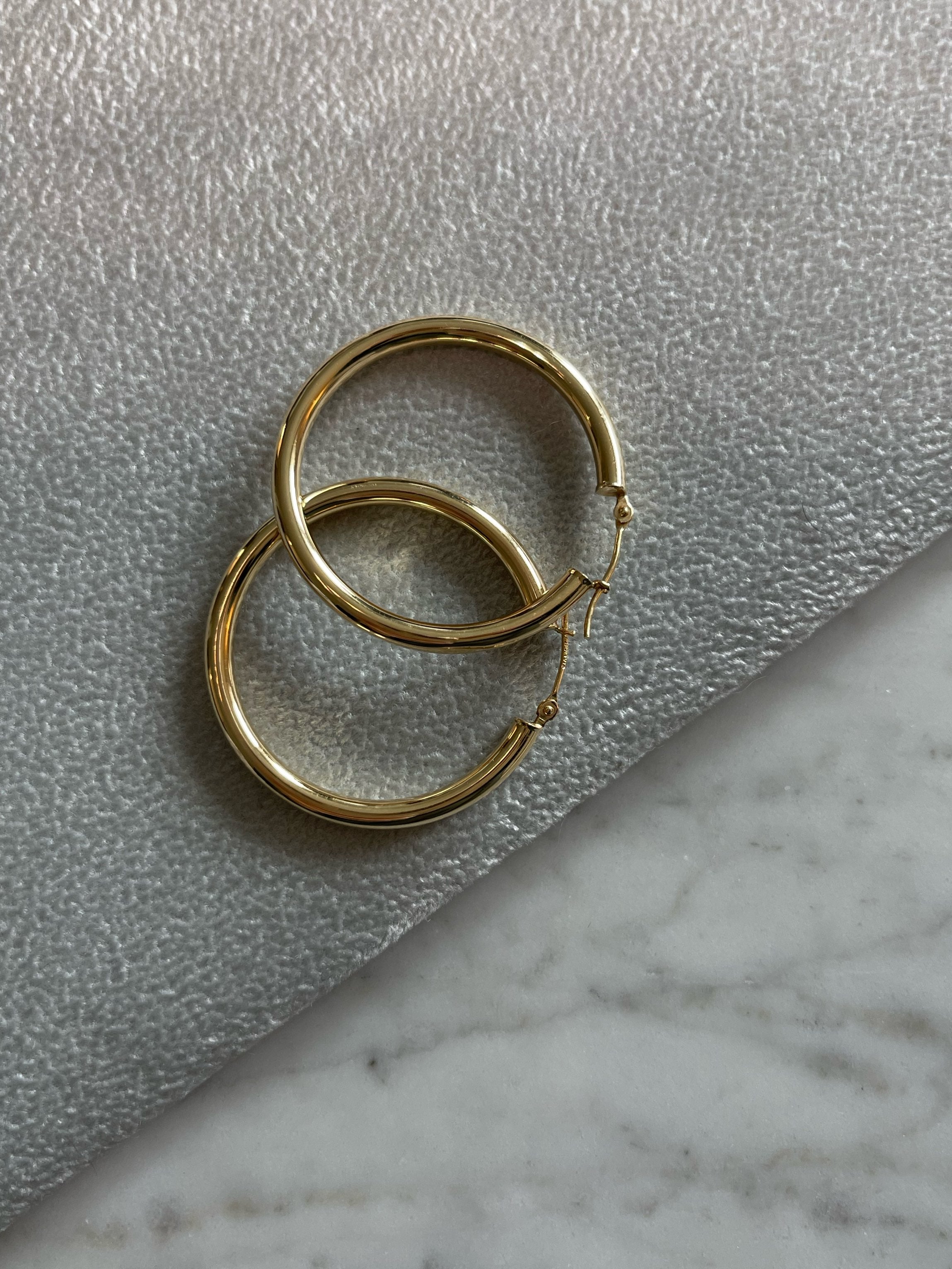 Gold Hoop Earrings