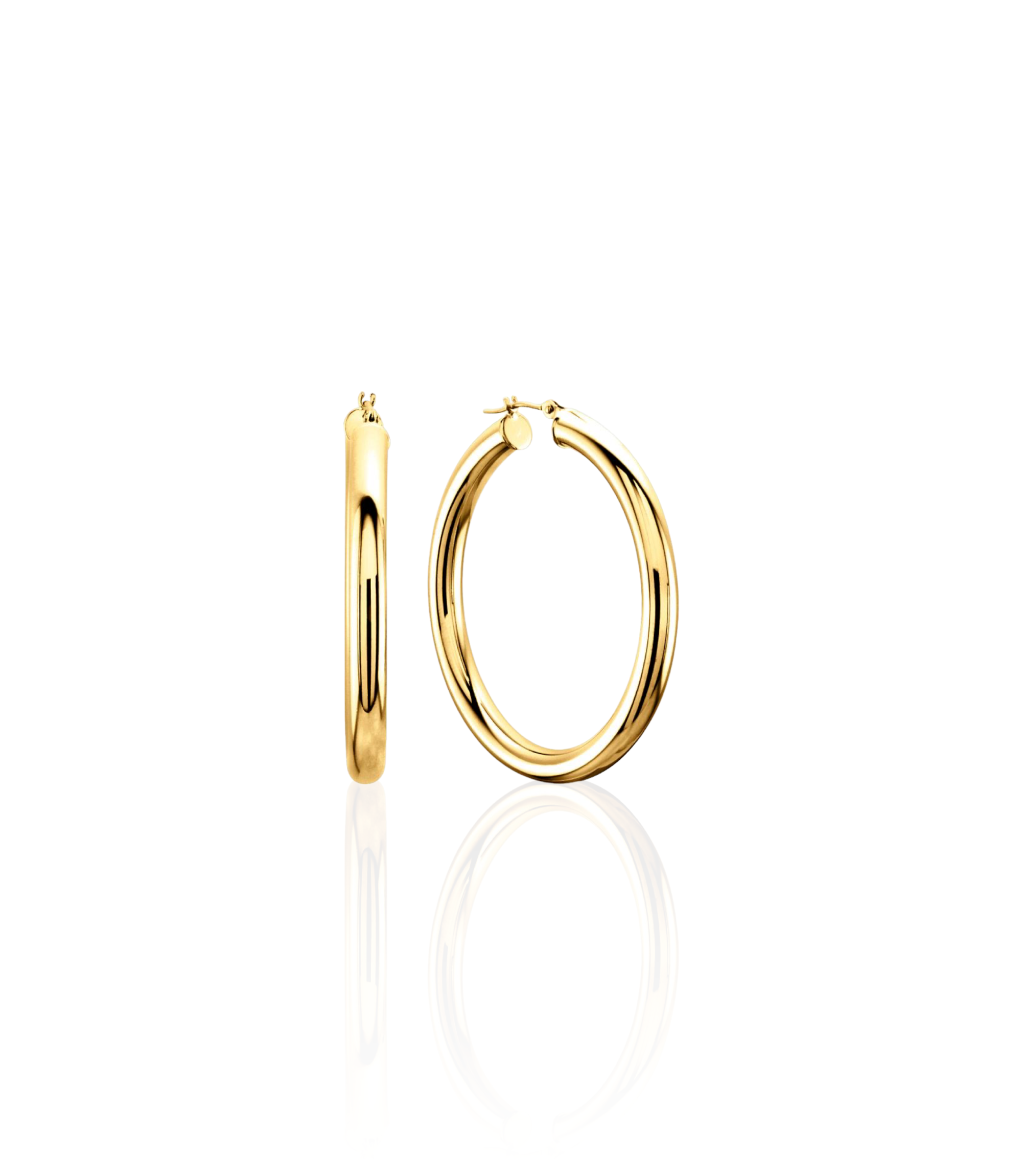 Gold Hoop Earrings