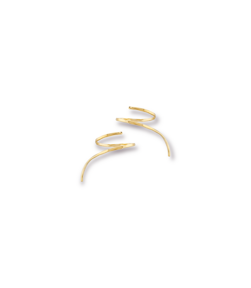 Gold Climber Earrings