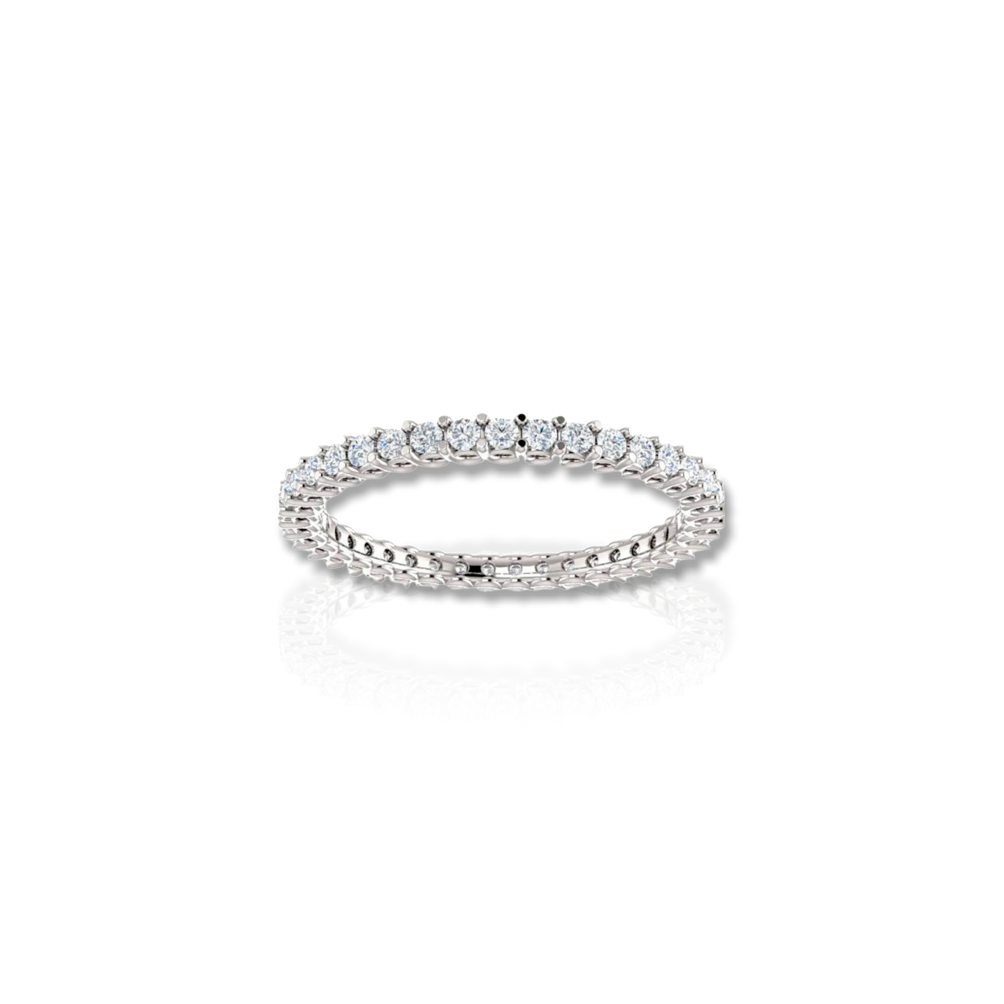 Gold Diamond Eternity Ring - YAREMA JEWELRY